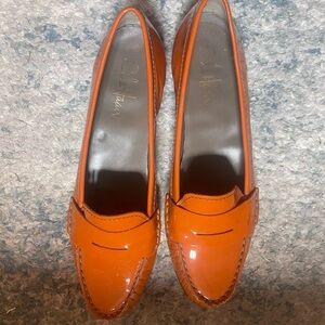Cole Haan Orange Loafer